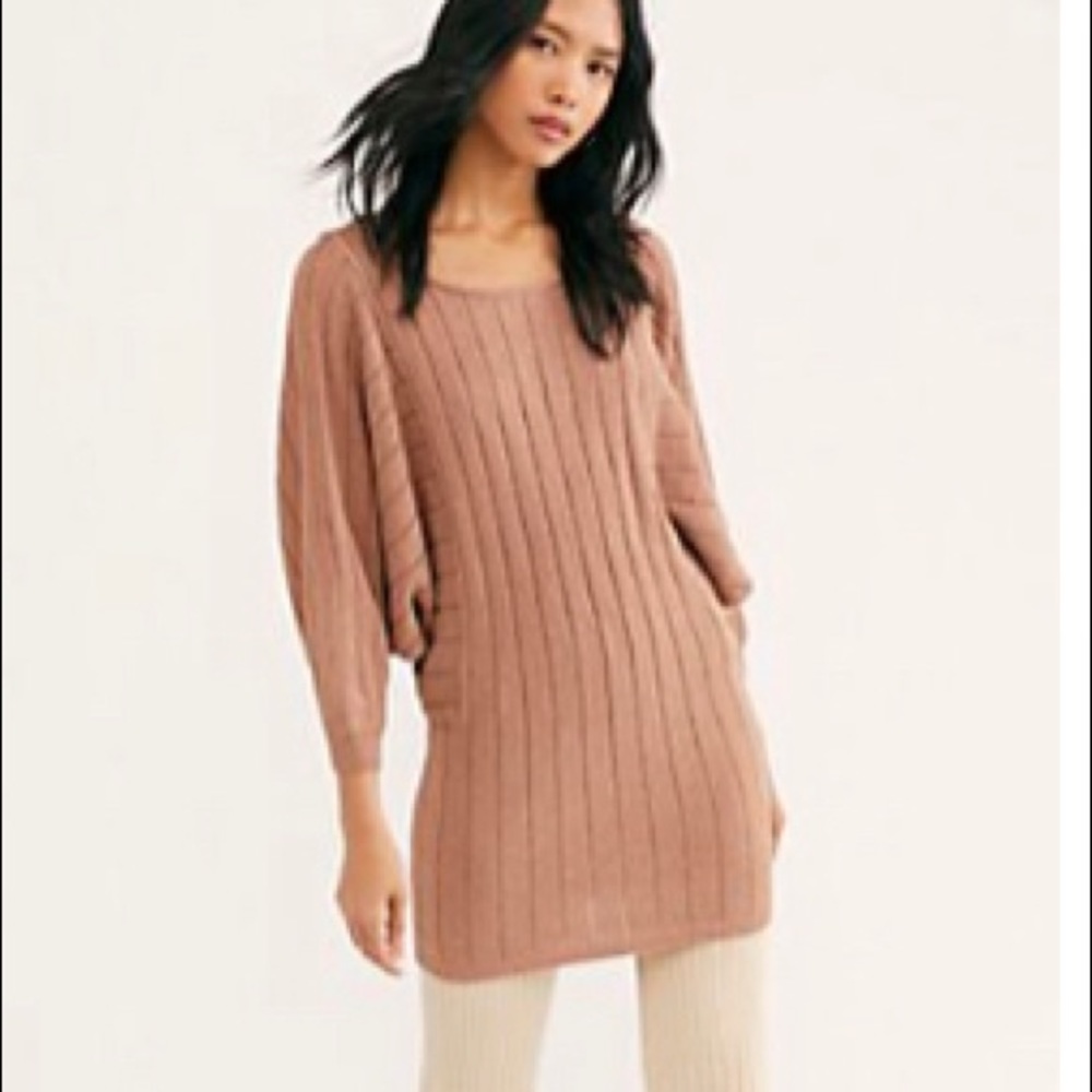 Free People Sweater Mini Dress
